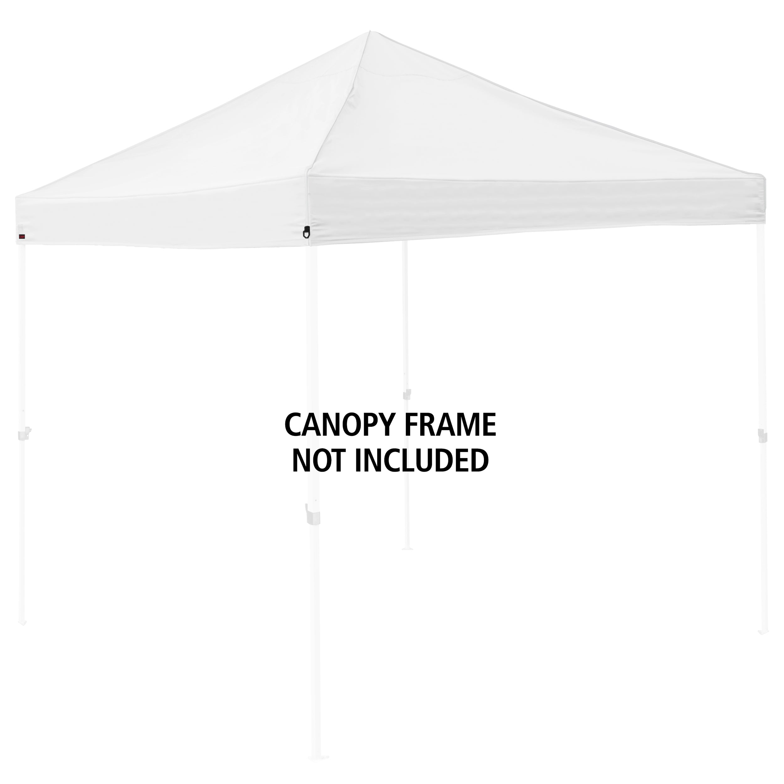 Plain 9x9 White Canopy Top for Logo Frames | Logo Brands