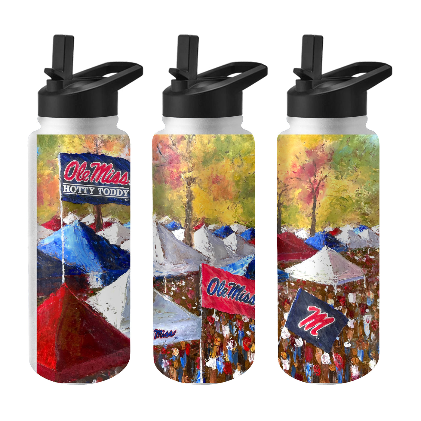 Ole Miss 34oz Collector Quencher Bottle