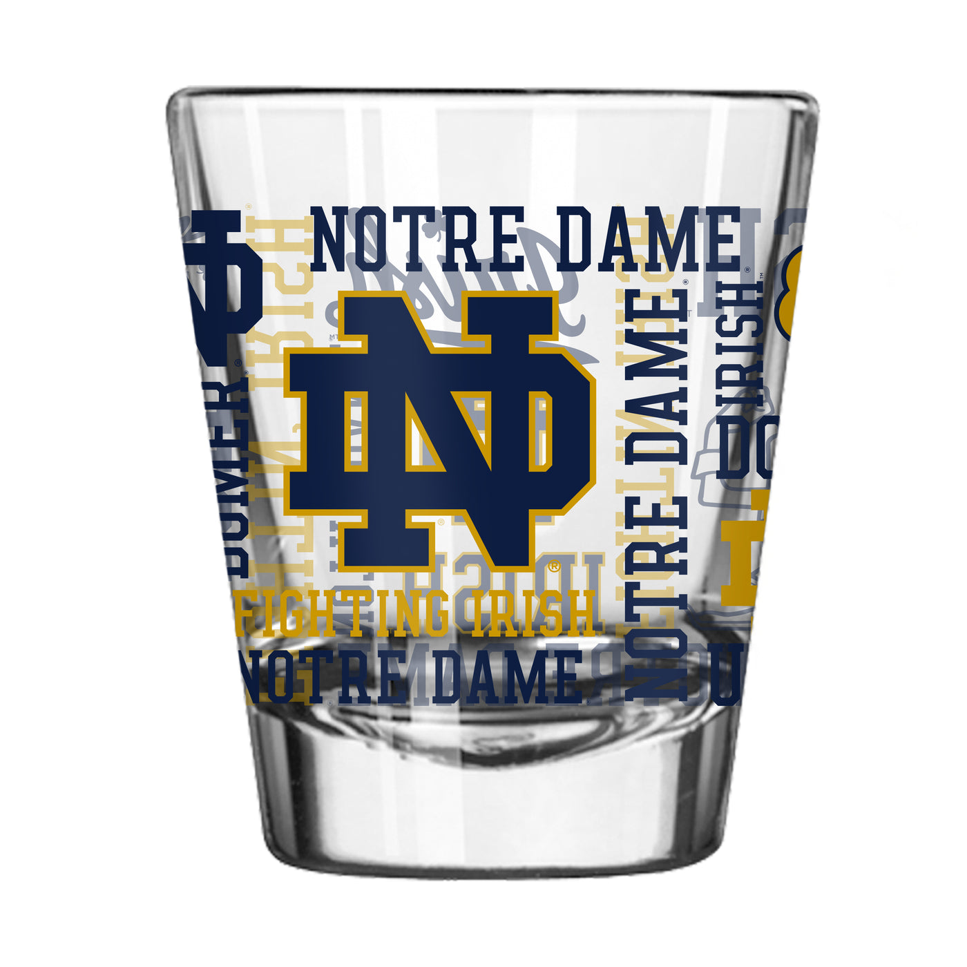 Notre Dame 2oz Spirit Shot Glass
