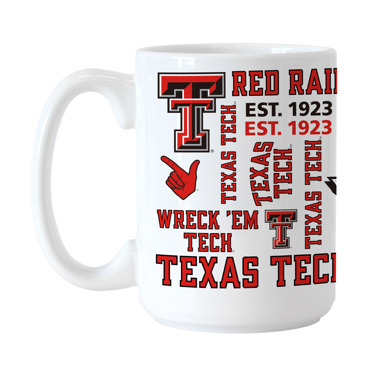 Texas Tech 15oz Spirit Sublimated Mug