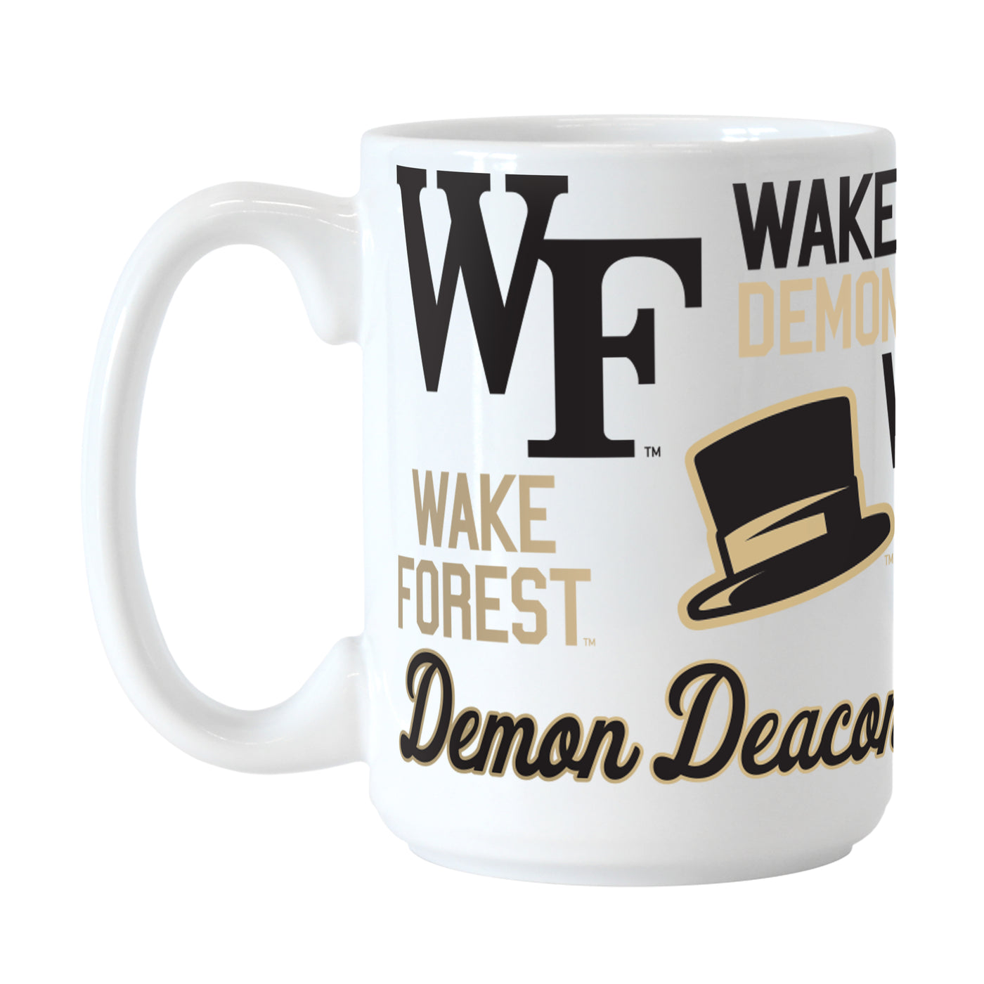 Wake Forest 15oz Spirit Sublimated Mug