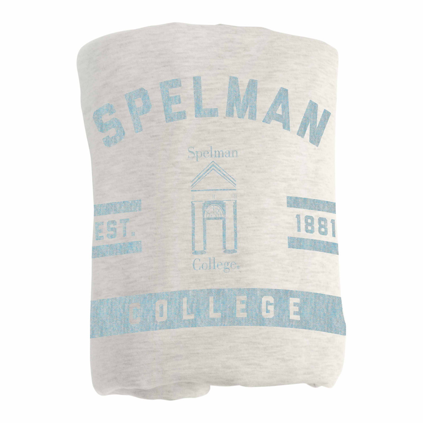 Spelman College Sublimated Sweatshirt Blanket