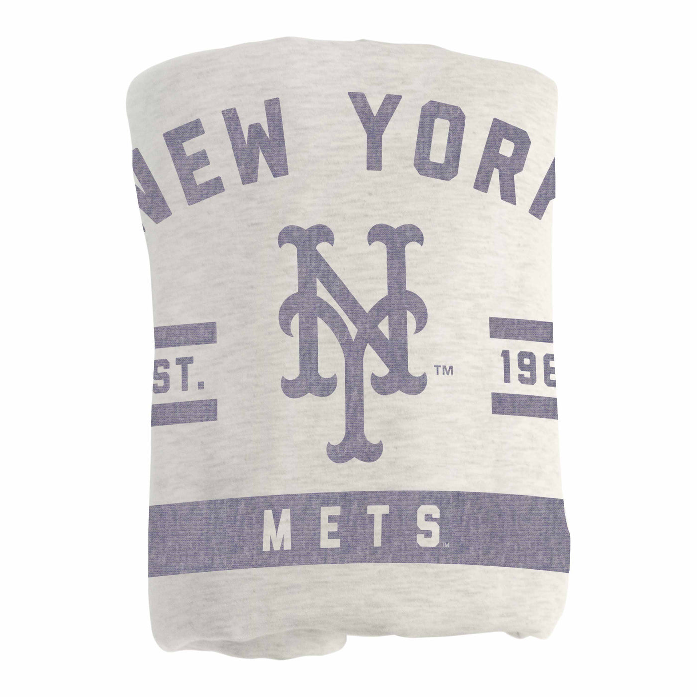 New York Mets Oatmeal Sweatshirt Blanket