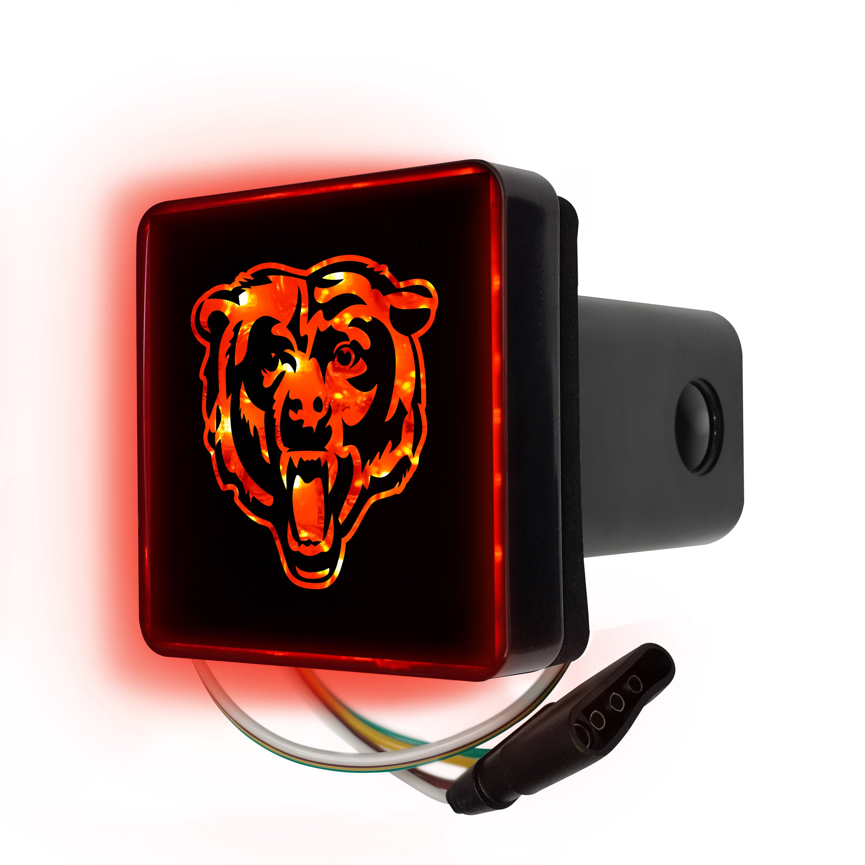 NFL - Chicago Bears Lighted Hitch Cover | Logo Brands
