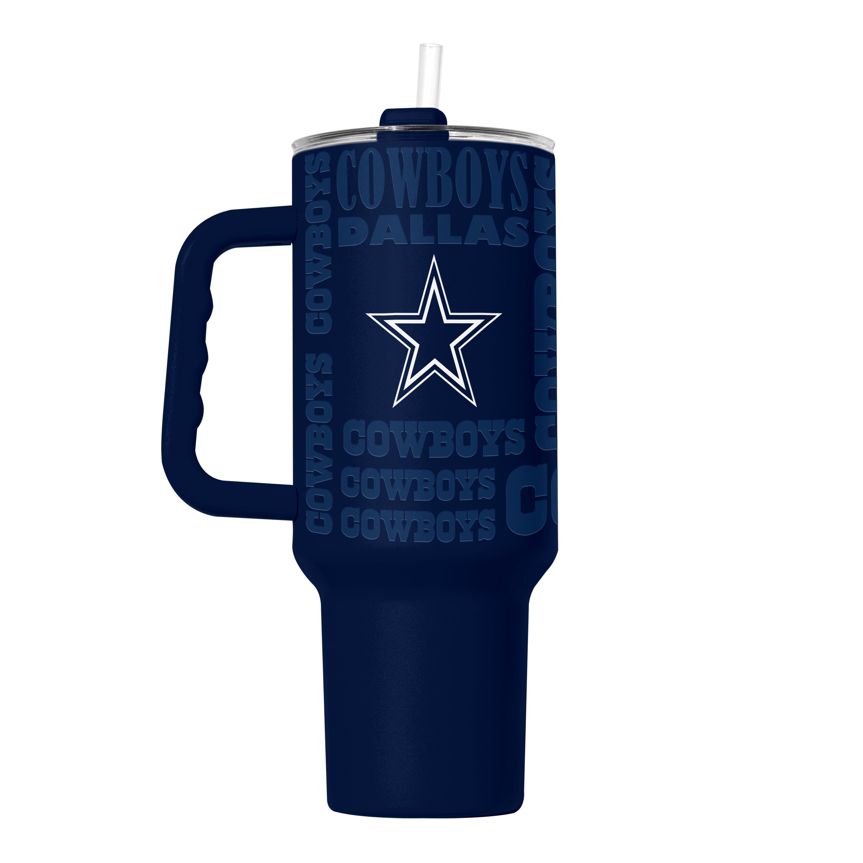 Dallas Cowboys 40oz Replay Powder Coat Tumbler | Logo Brands