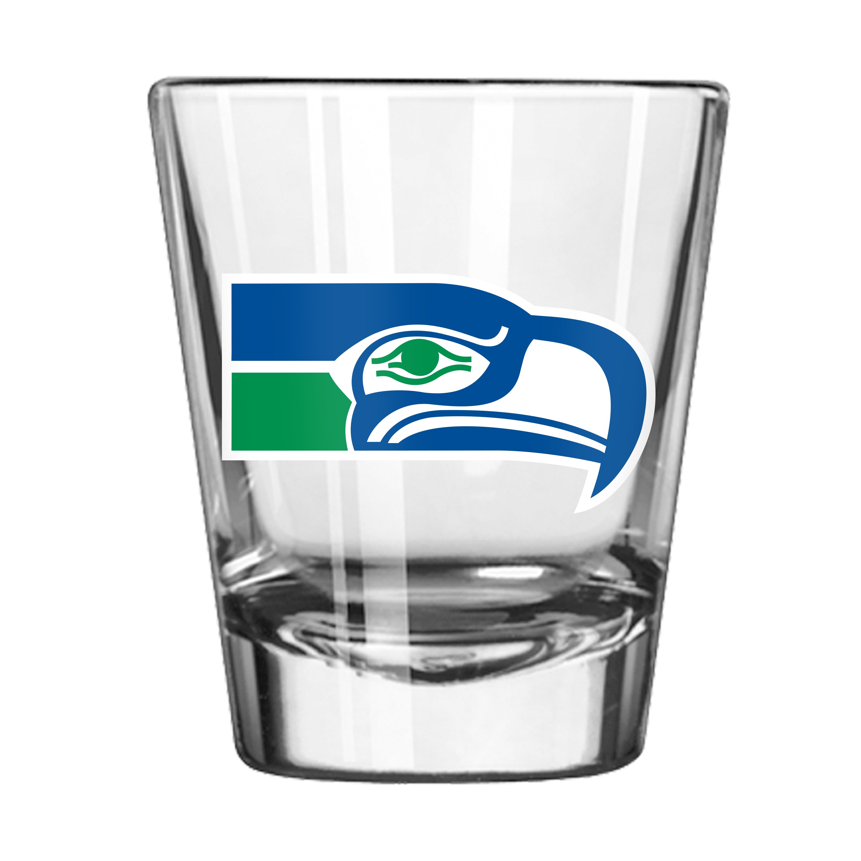 Seattle Seahawks 2oz Retro Shot Glass | Logo Brands