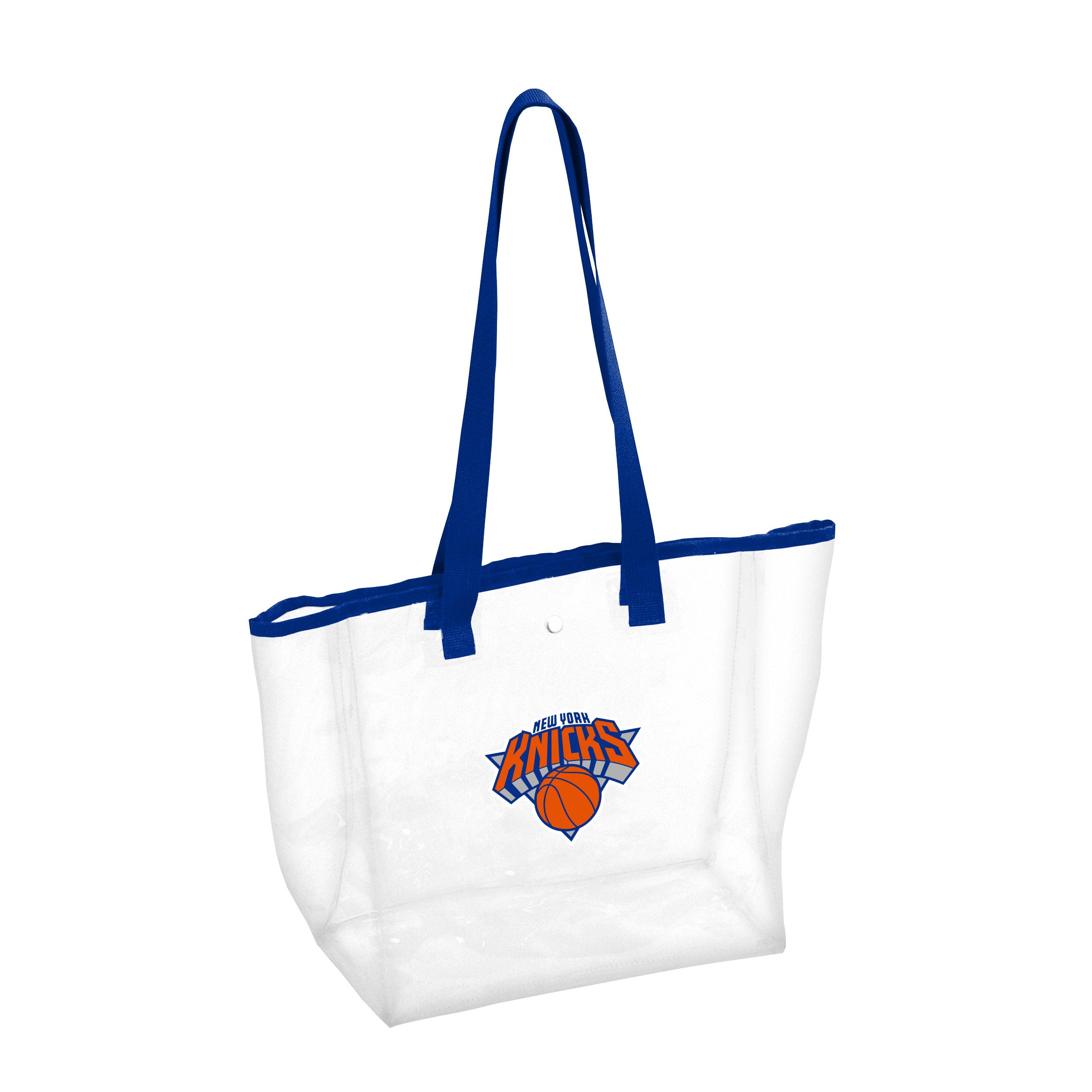 NY Knicks Clear Tote | Stadium-Ready Bag by Logo Brands