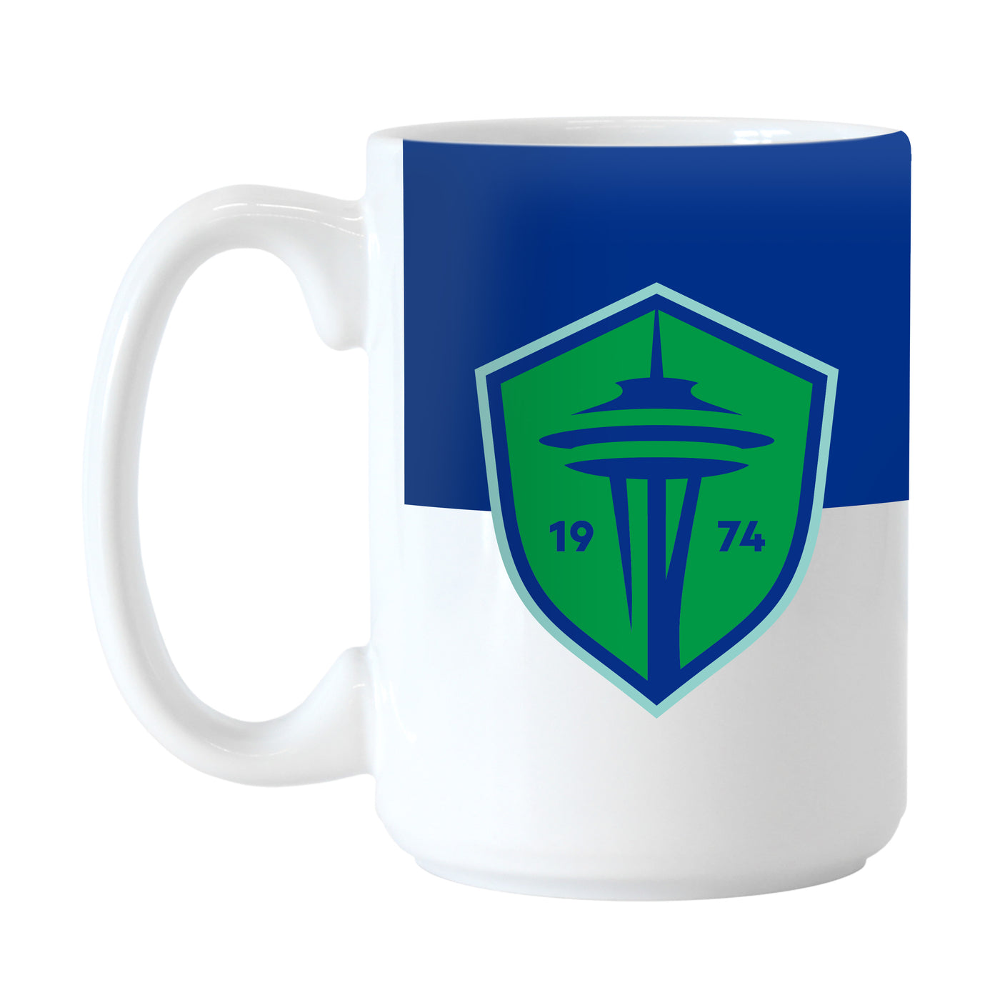 Seattle Sounders 15oz Colorblock Sublimated Mug