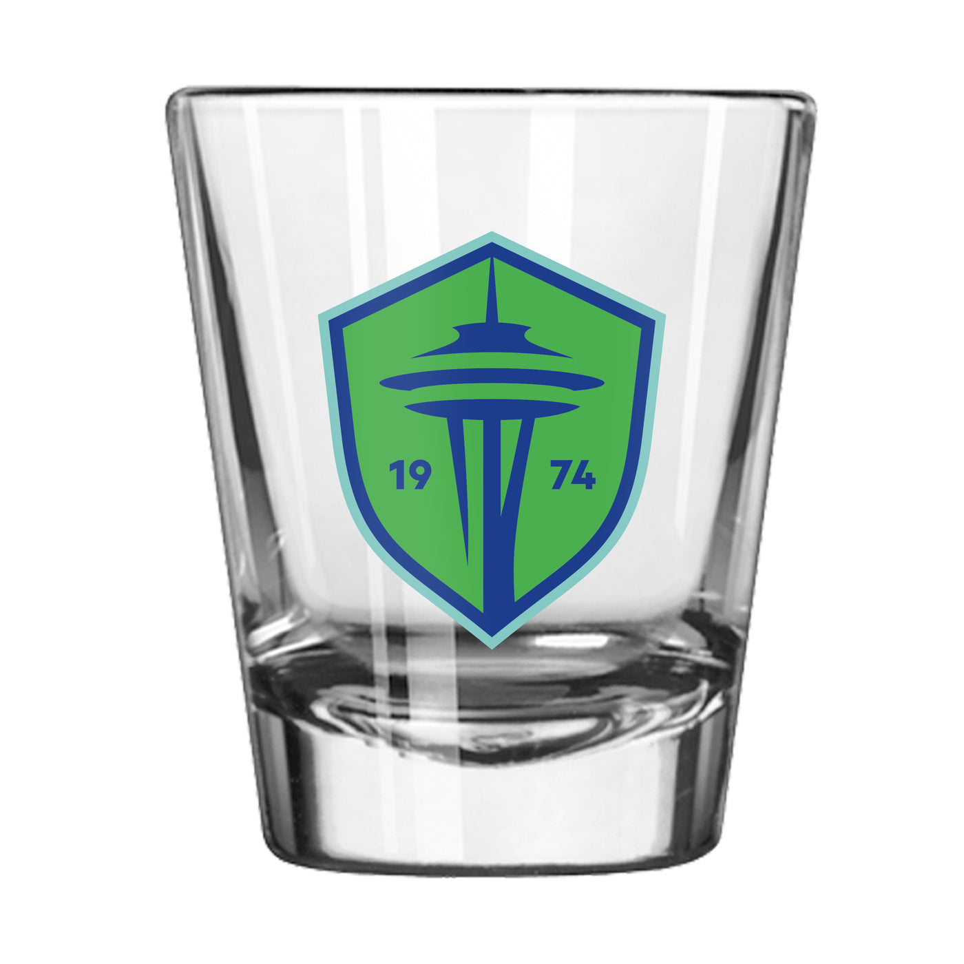 Seattle Sounders 2oz Flipside Shot Glass