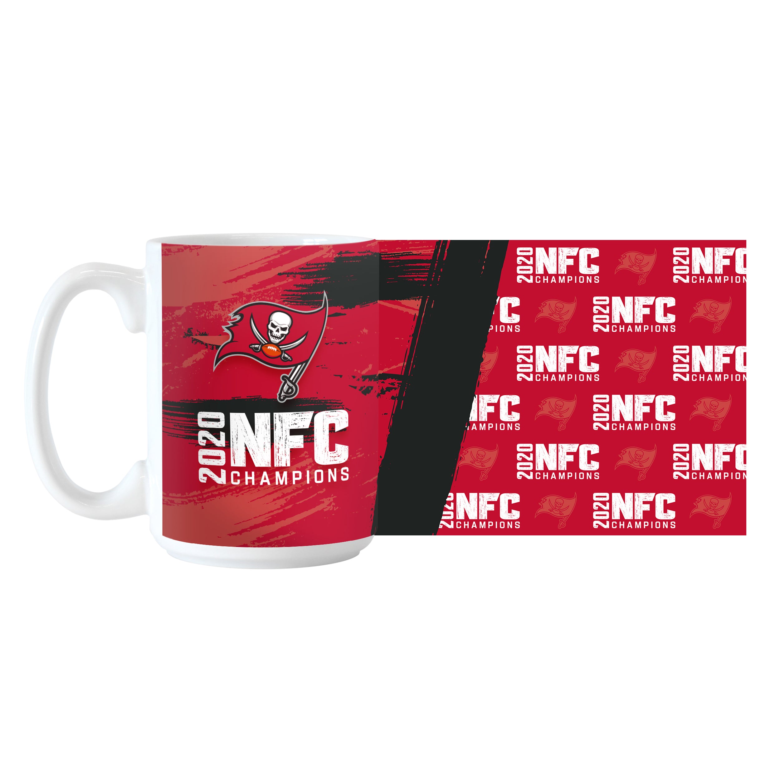 Tampa Bay Buccaneers 2021 NFC Champs Sublimated 15oz Coffee Mug | Logo ...