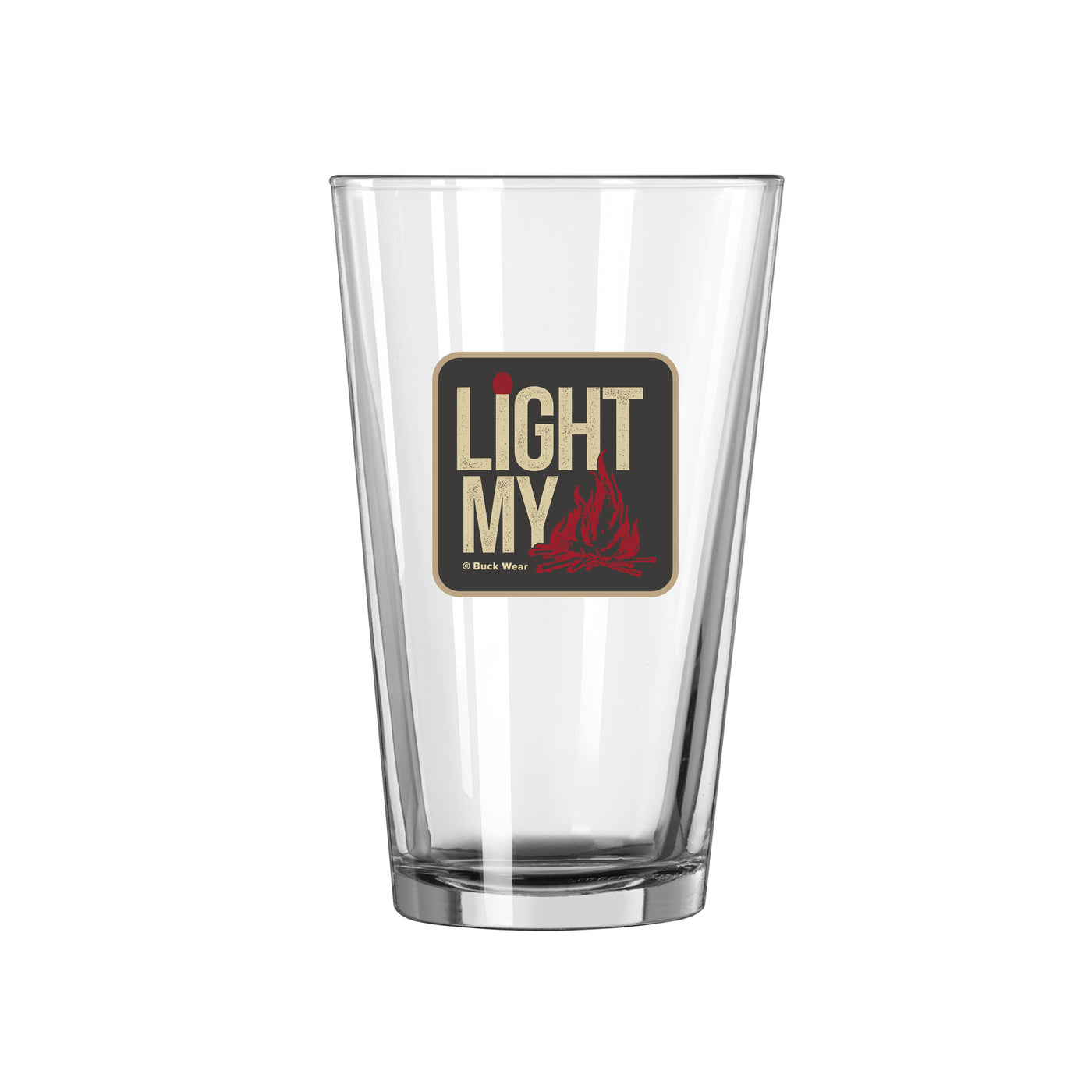 Light My Fire 16oz Pint Glass - Logo Brands