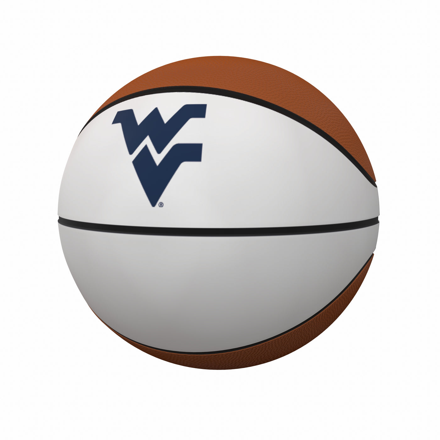 West Virginia Official-Size Autograph Basketball - Logo Brands