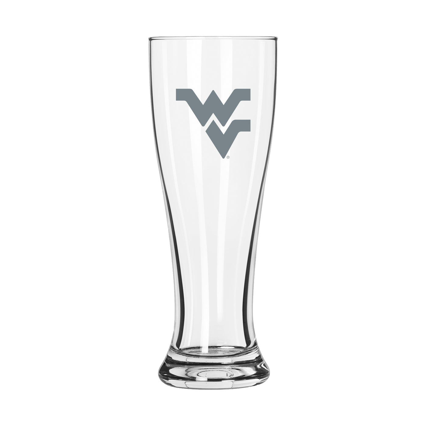 West Virginia 16oz Frost Pilsner Glass