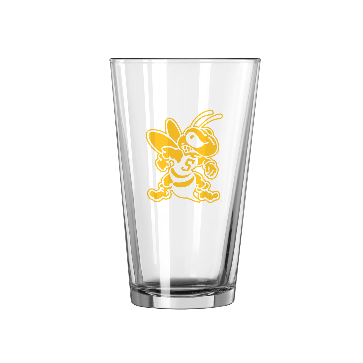 West Virginia State 16oz Gameday Pint Glass