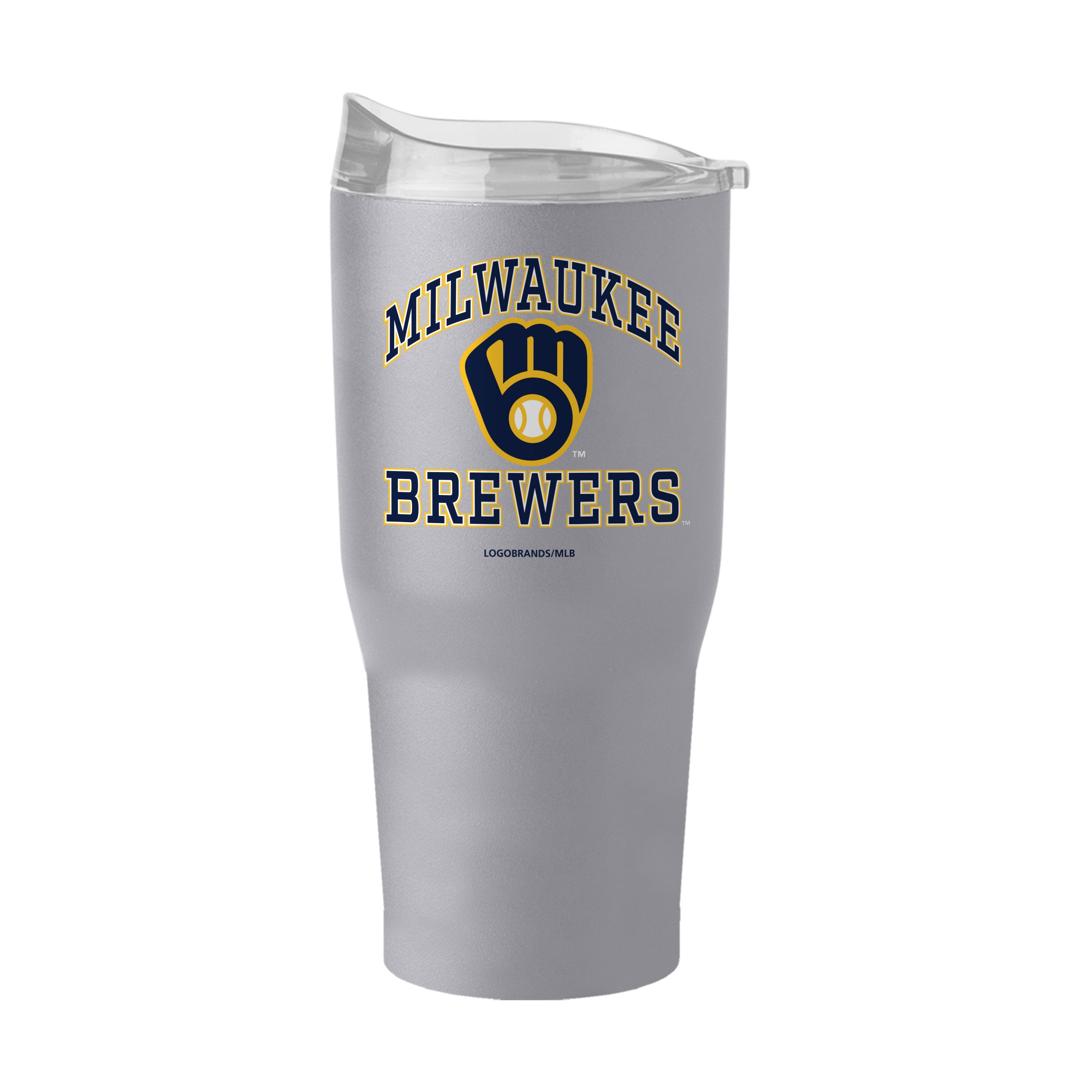 MLB Milwaukee Brewers Stainless Steel Tumbler - 30oz