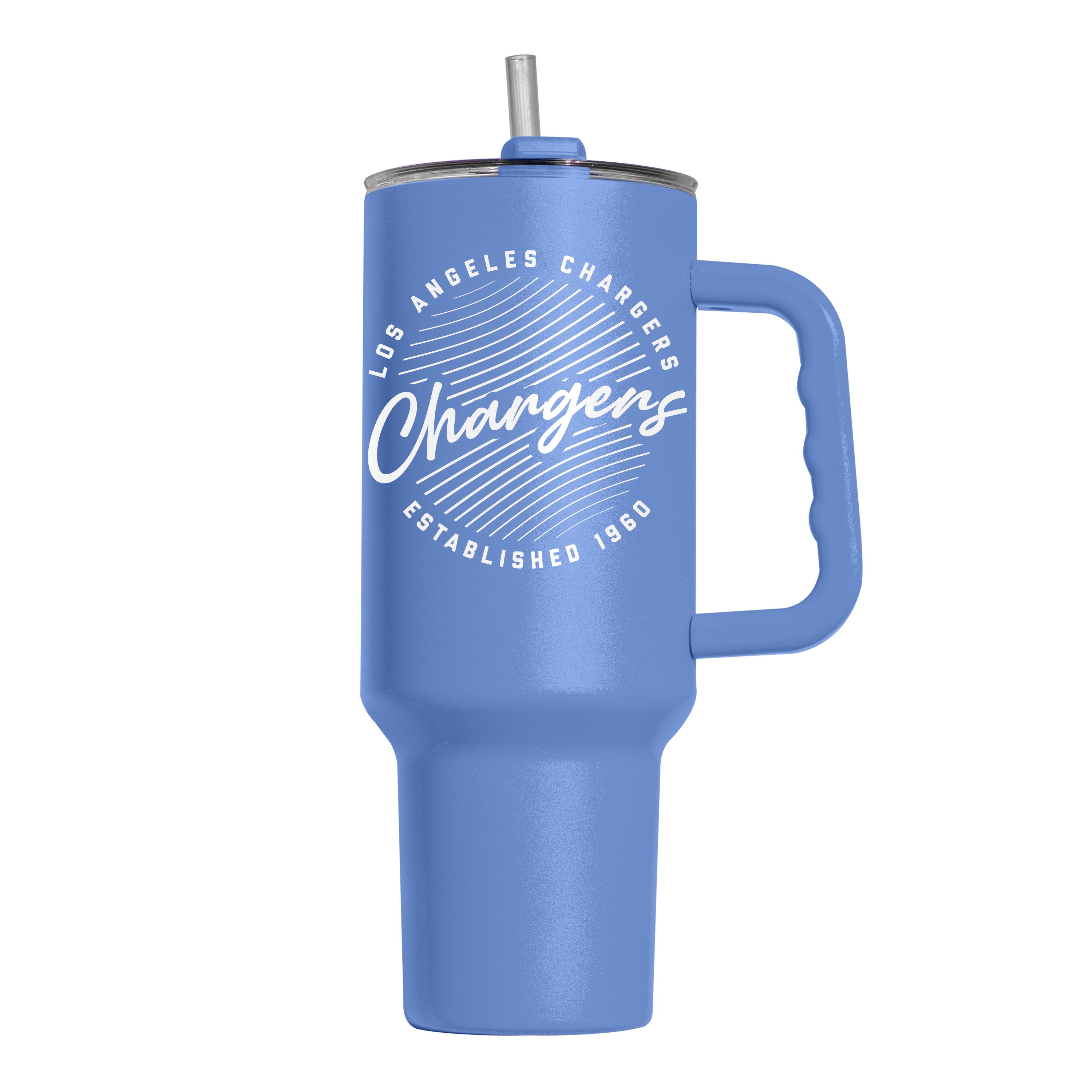 Logo Los Angeles Chargers 40-oz Flipside Stainless Steel Tumbler