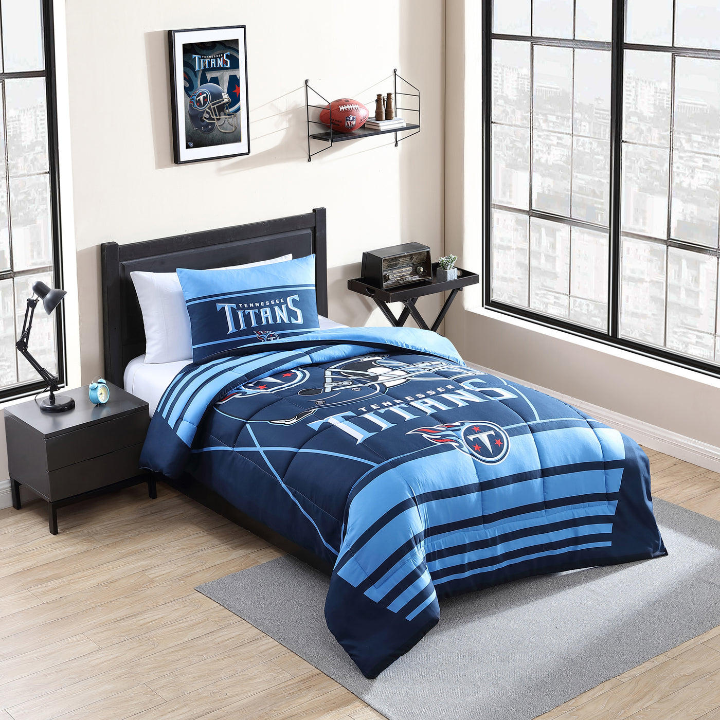 Tennessee Titans Crosser Comforter Set Twin