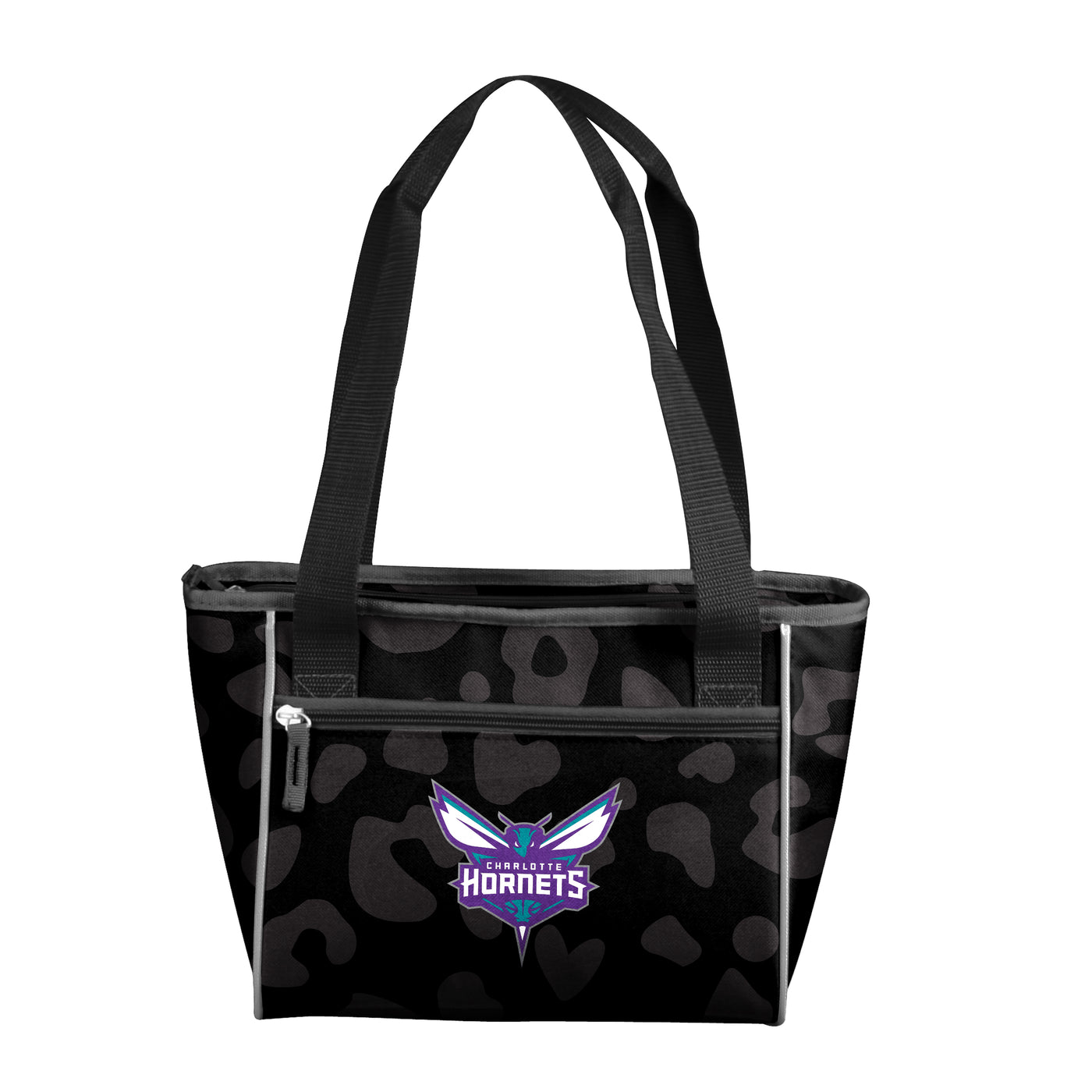 Charlotte Hornets Leopard Print 16 Can Cooler Tote