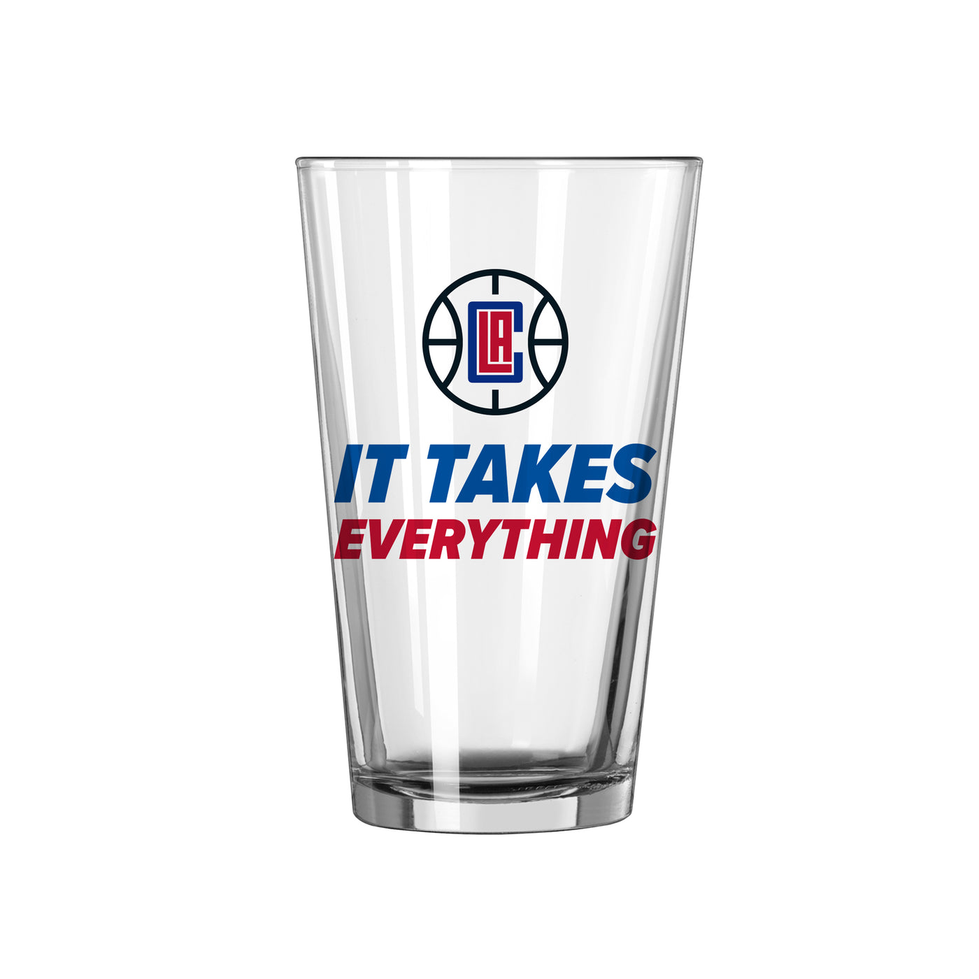 Los Angeles Clippers 16oz Slogan Pint Glass