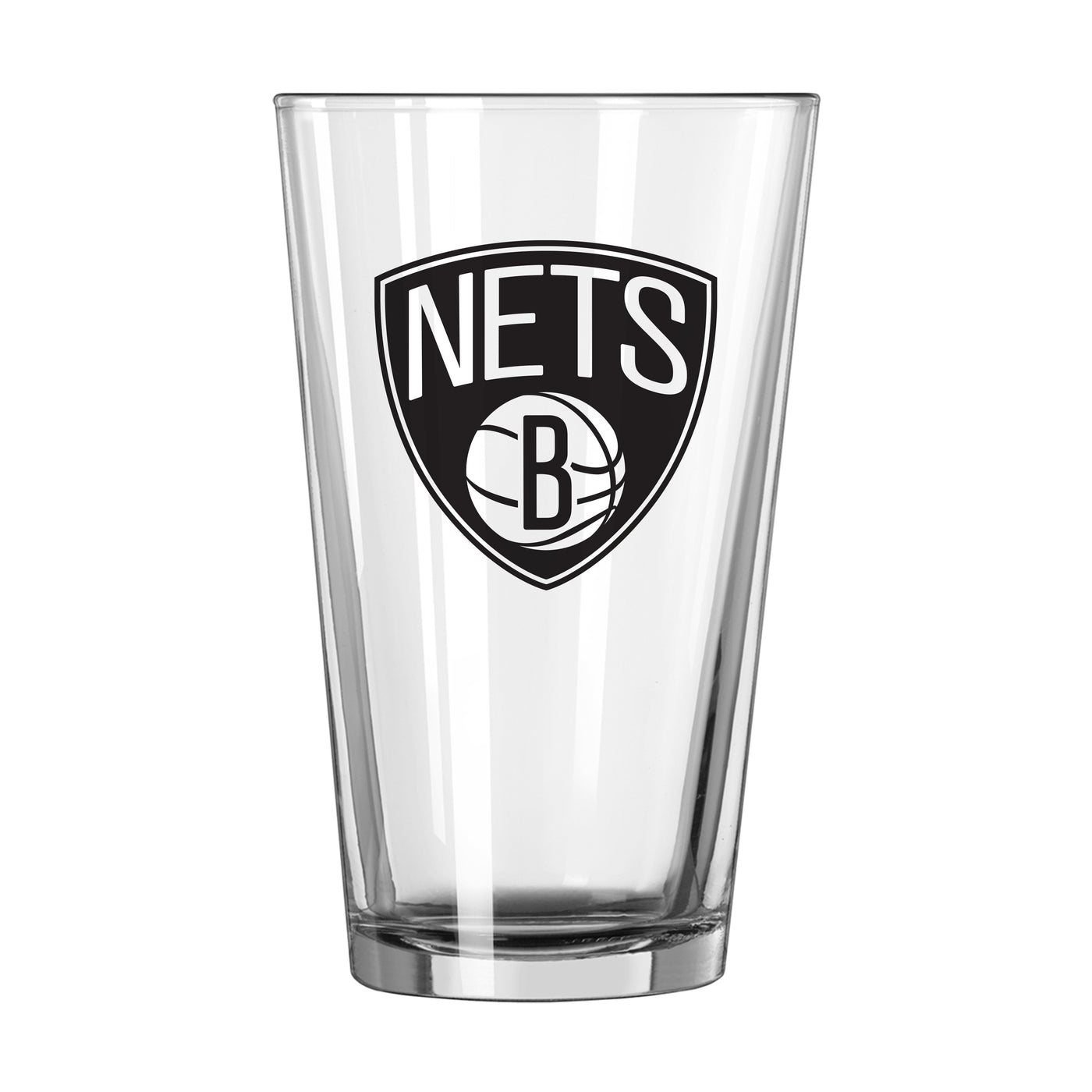 Brooklyn Nets 16oz Gameday Pint Glass - Logo Brands