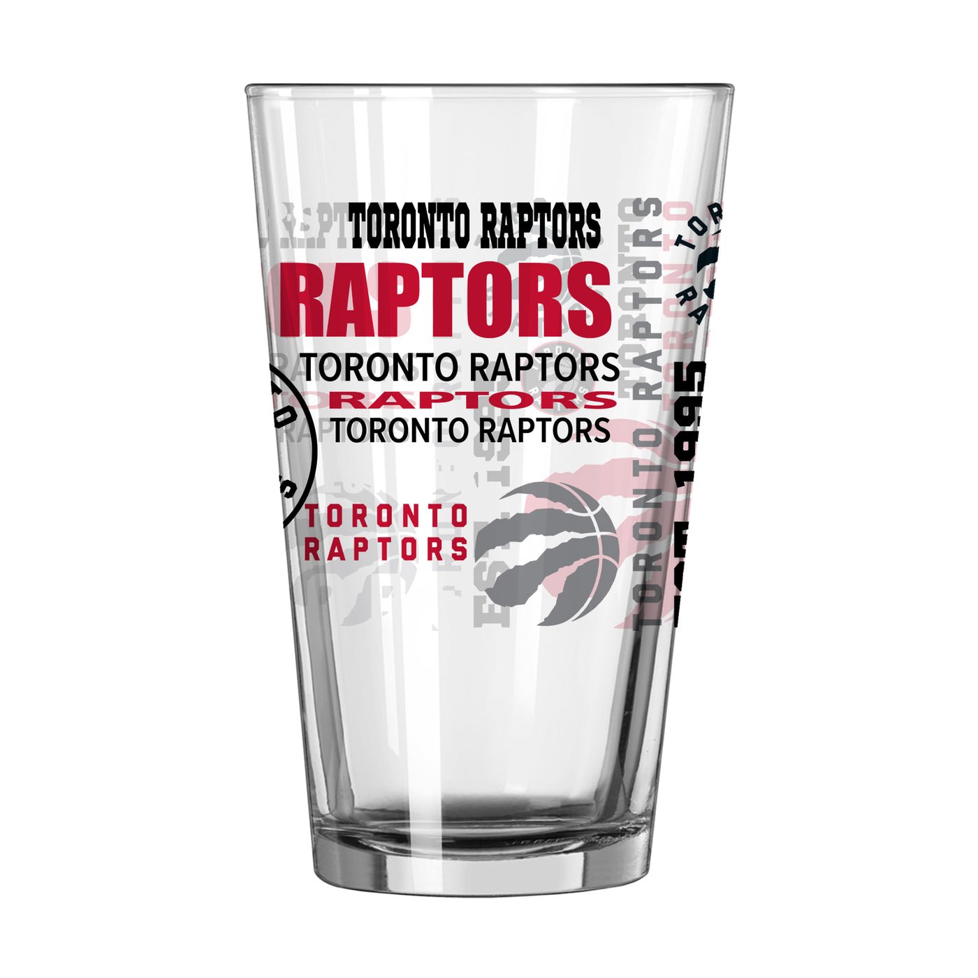 Toronto Raptors 16oz Spirit Pint Glass