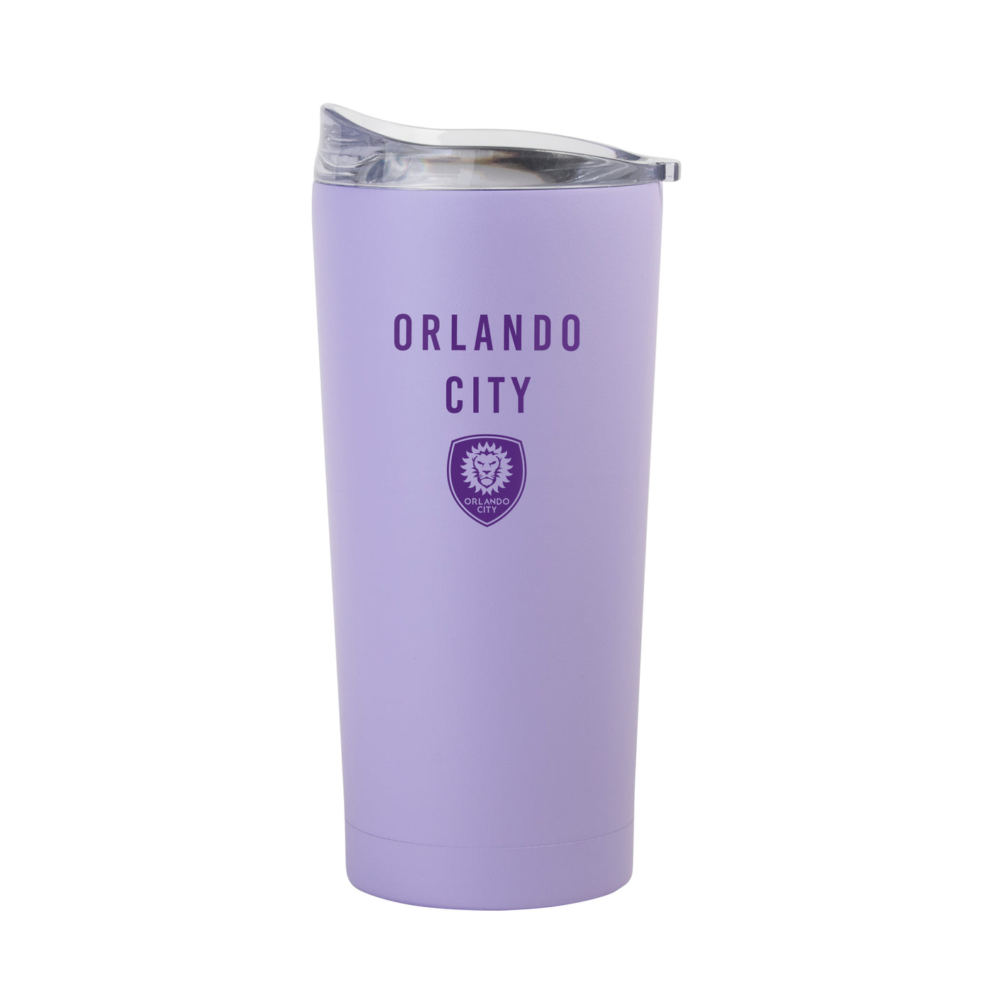 Orlando City 20oz Tonal Lavender Powder Coat Tumbler