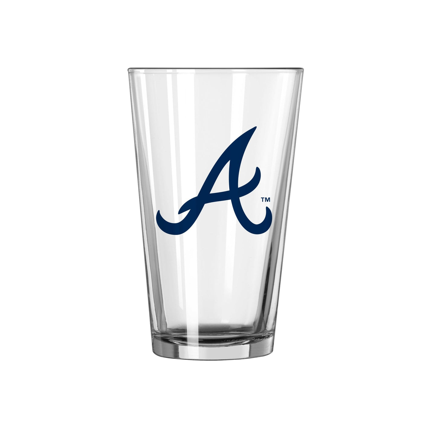 Atlanta Braves 16oz Gameday Pint Glass - Logo Brands