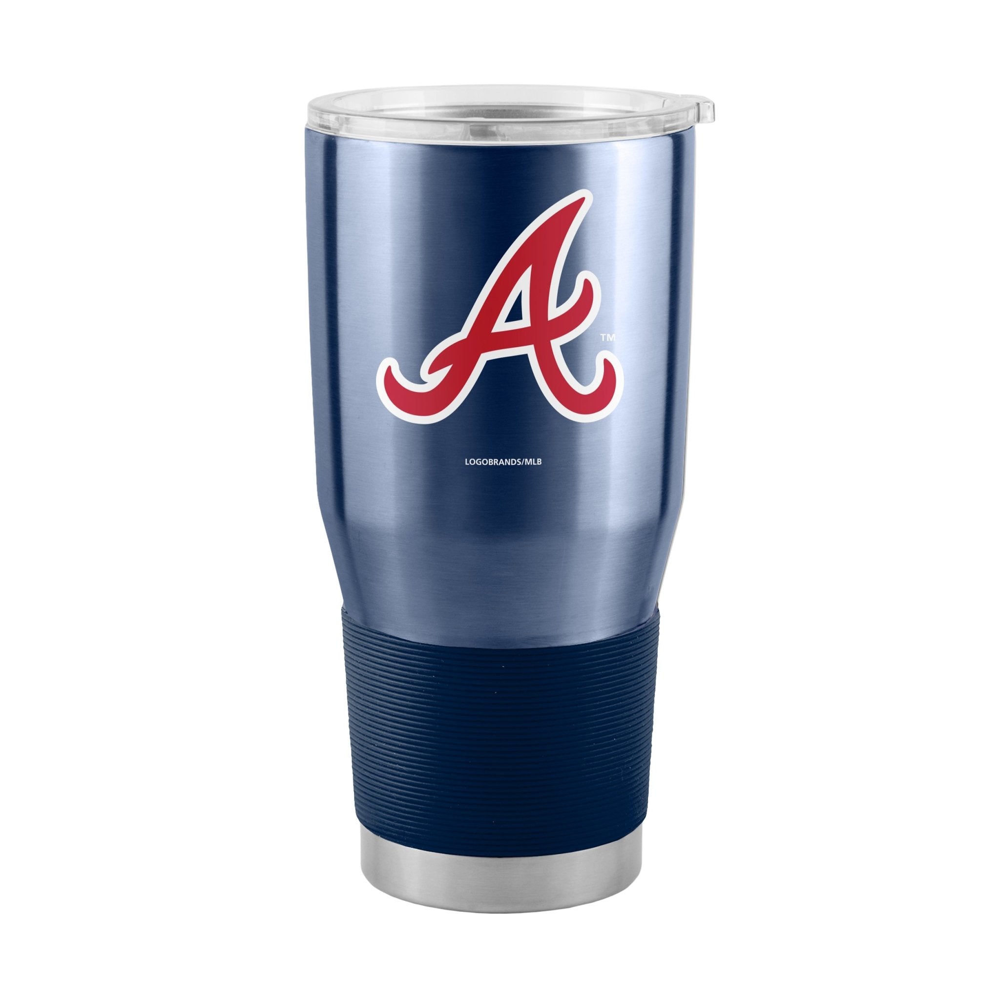 Atlanta Braves 30oz Tumbler Custom Cup In Clean White And Powder Blue