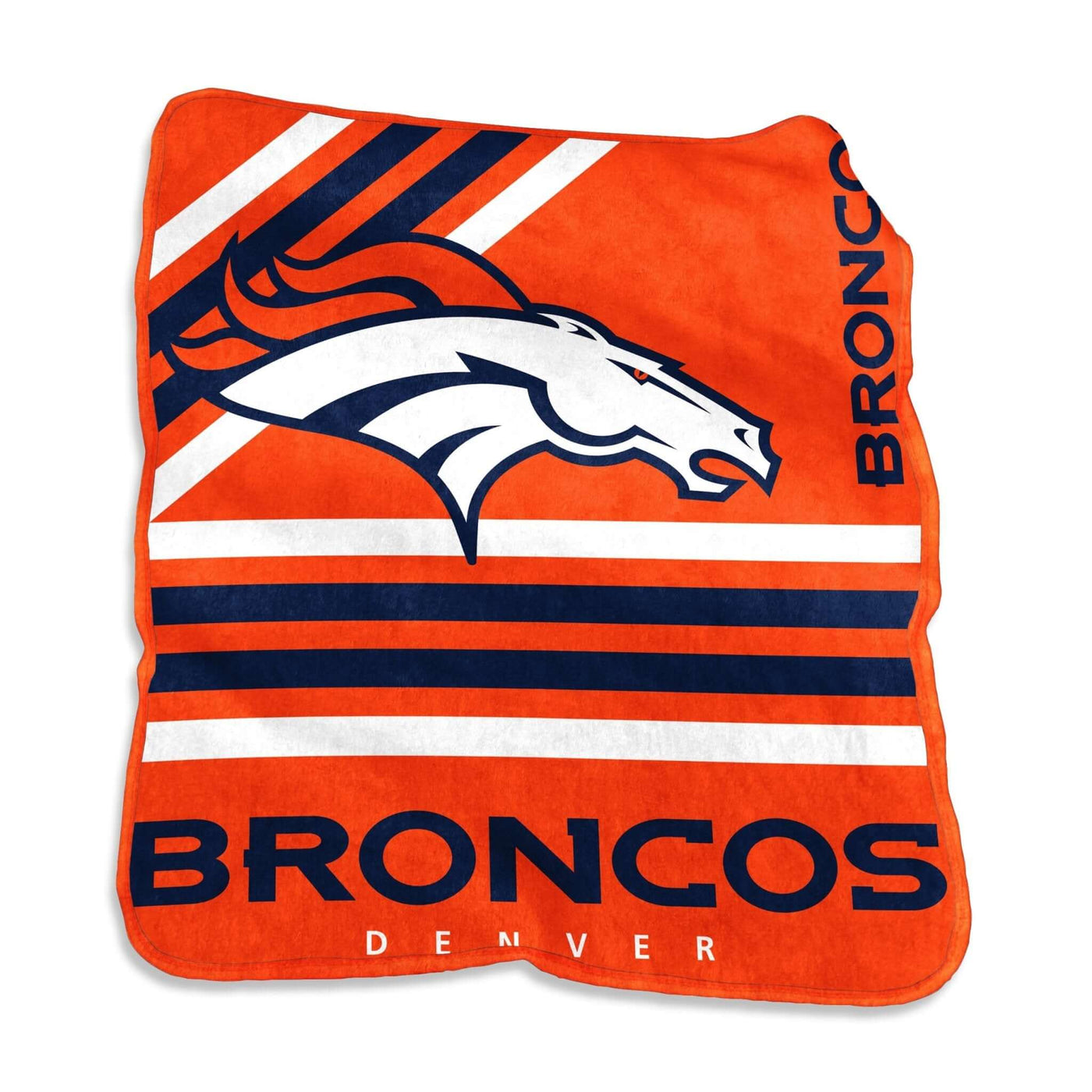 Denver Broncos Raschel Throw - Logo Brands