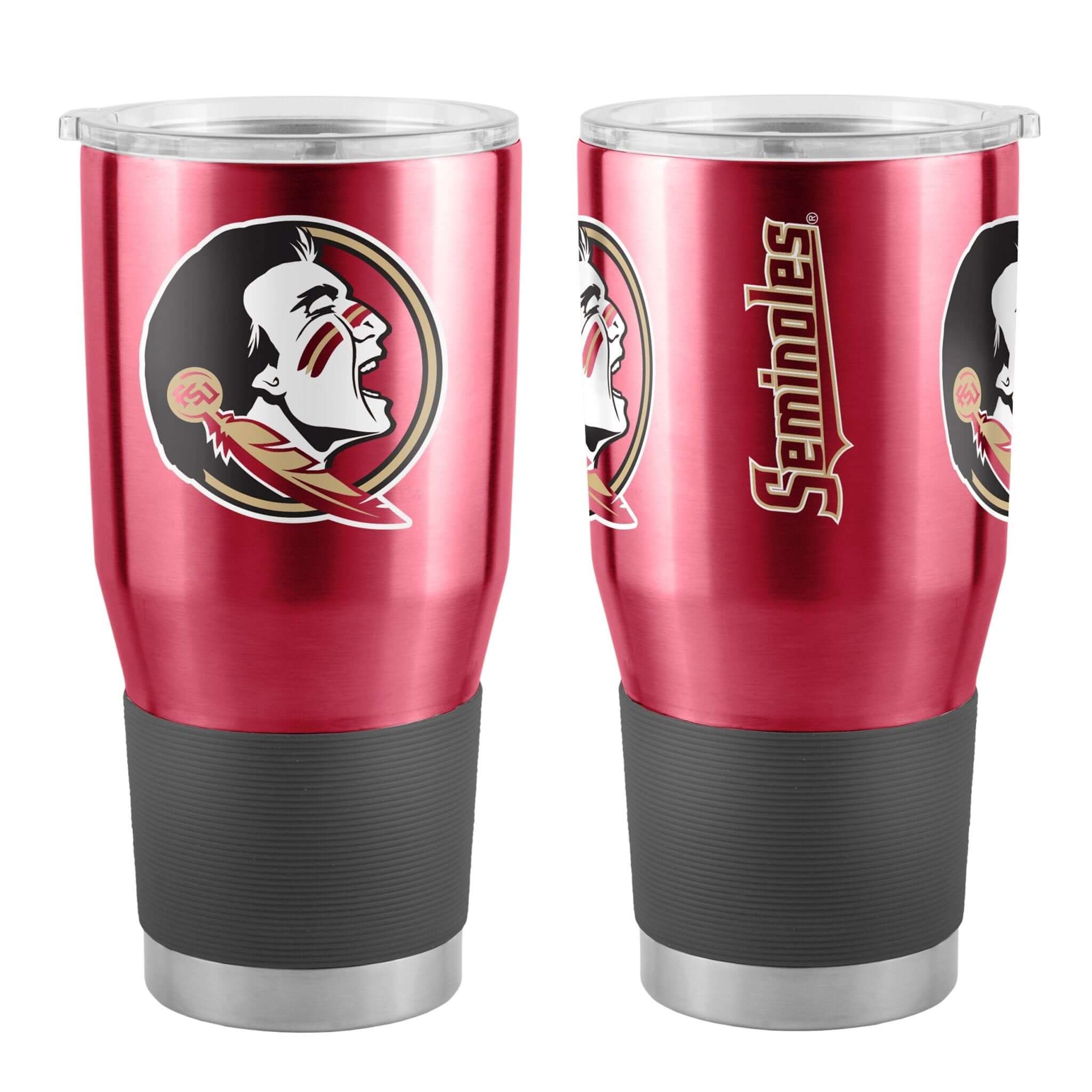 Florida State Seminoles FSU NCAA 30oz Red Tumbler Cup Mug Logo