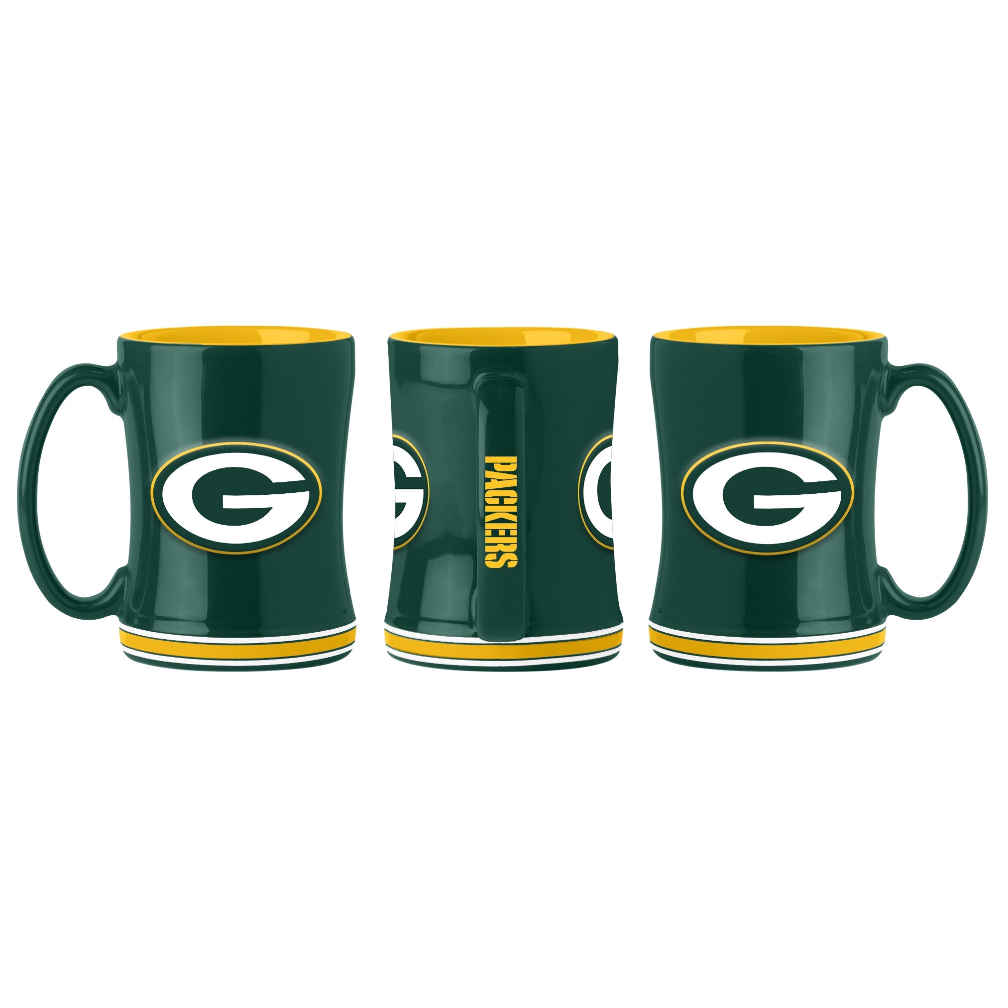 Logo Green Bay Packers Relief Mug - 14 oz