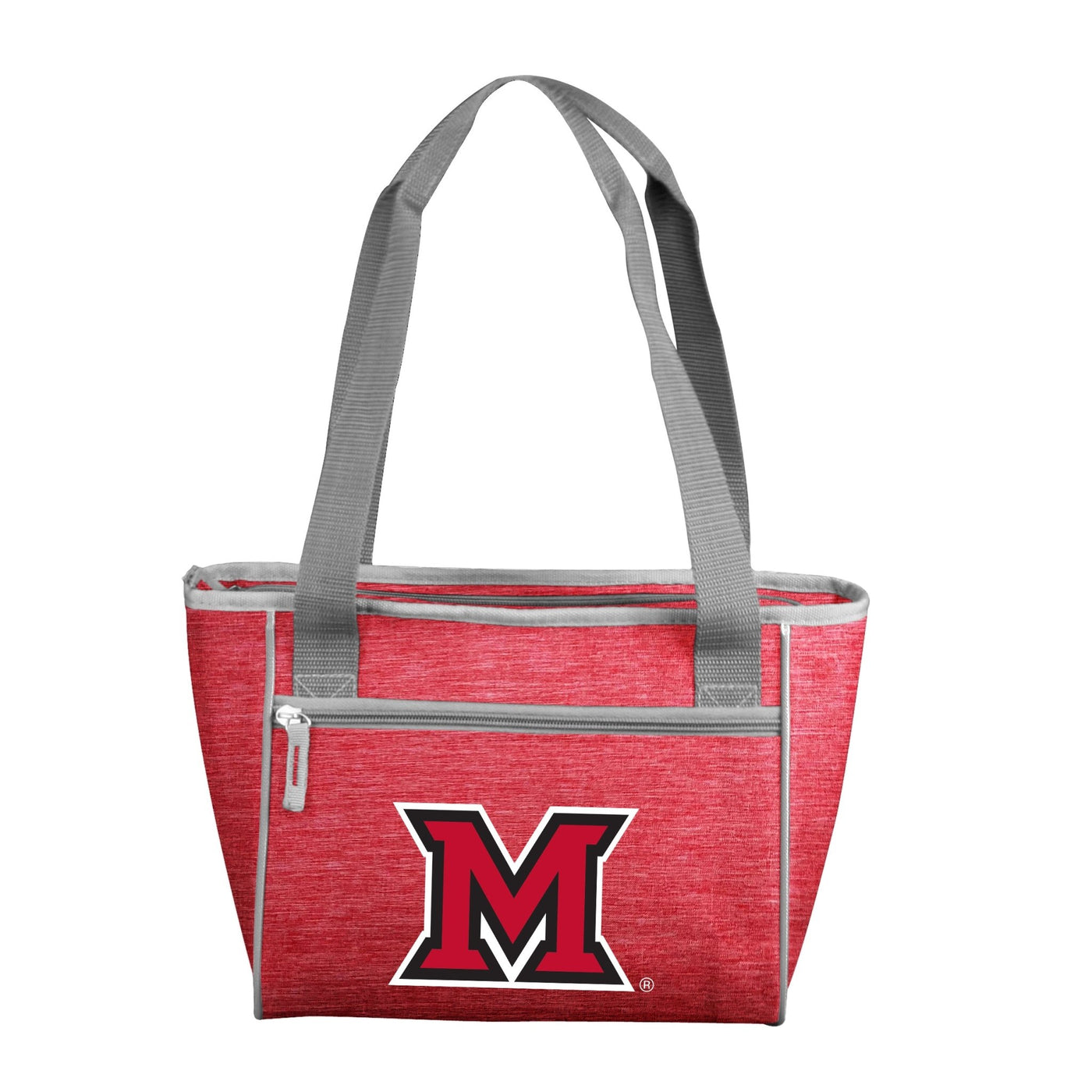 Miami of Ohio Crosshatch 16 Can Cooler Tote - Logo Brands