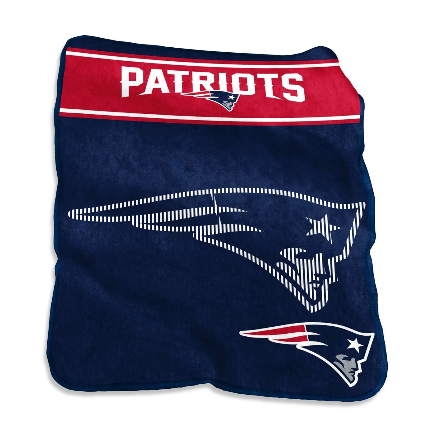 New England Patriots 60x80 Raschel Throw - Logo Brands