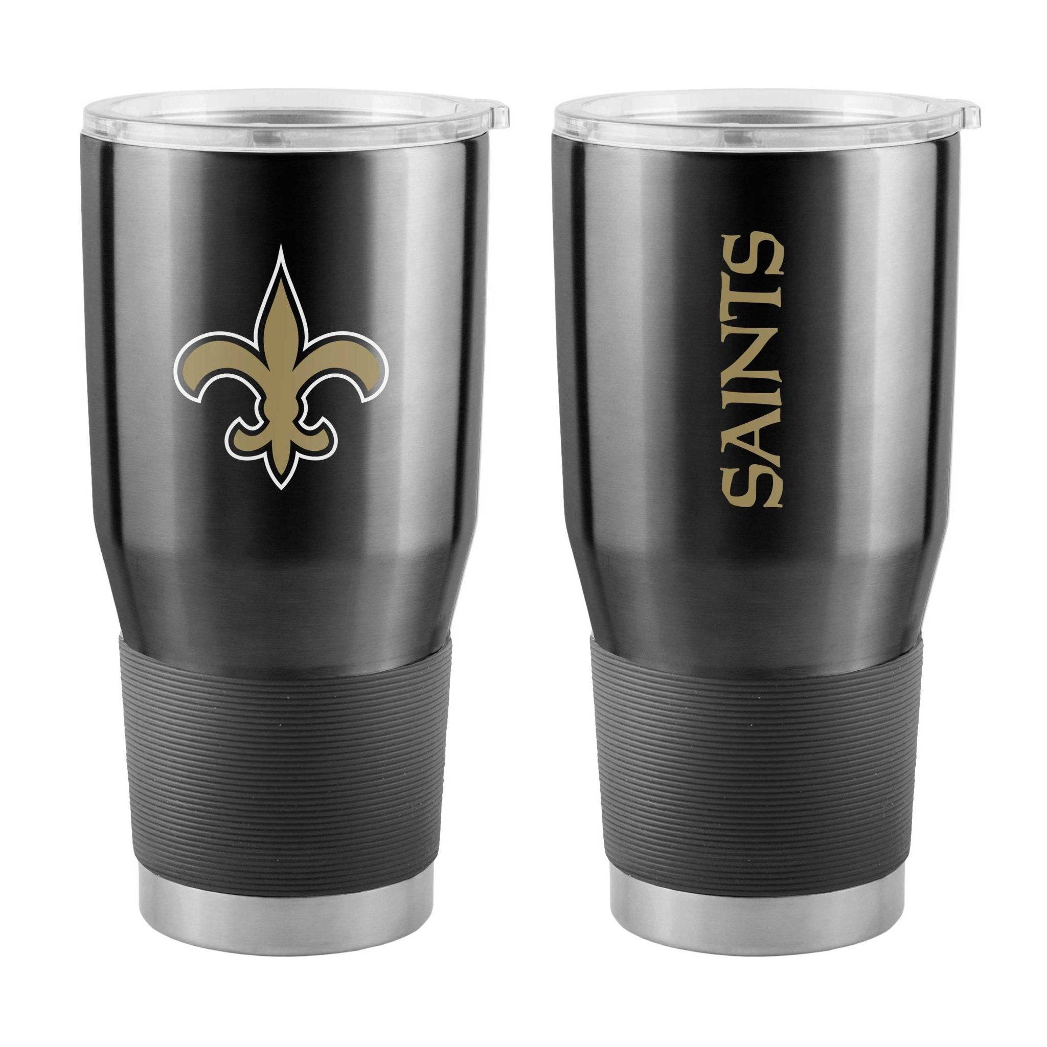 Stainless Steel Straw Tumbler - New Orleans Saints