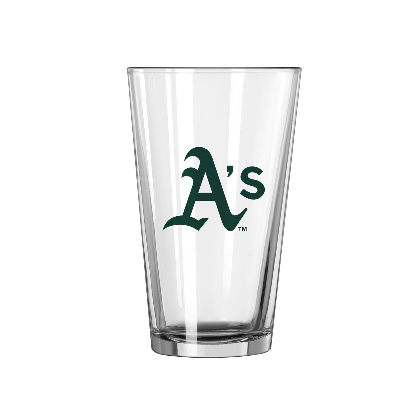 Oakland Athletics 16oz Gameday Pint Glass - Logo Brands