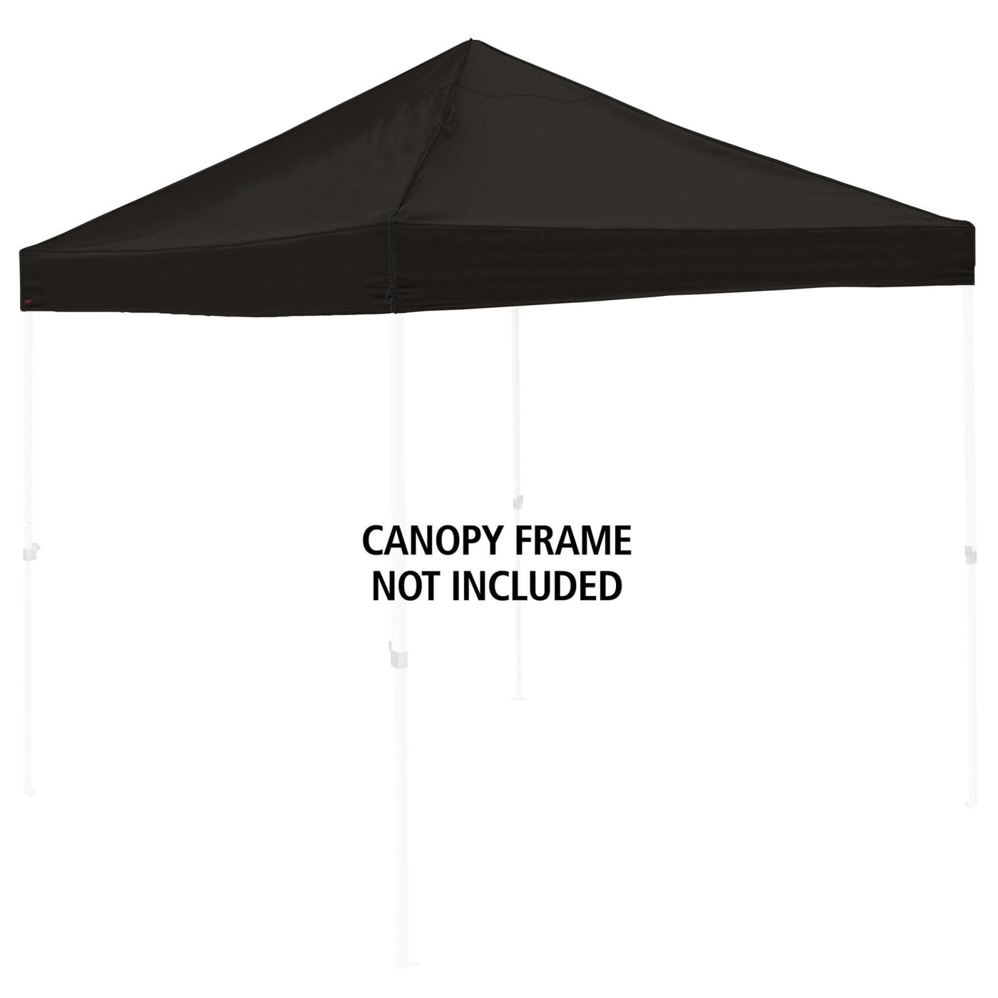 Plain Black Canopy Top - Logo Brands