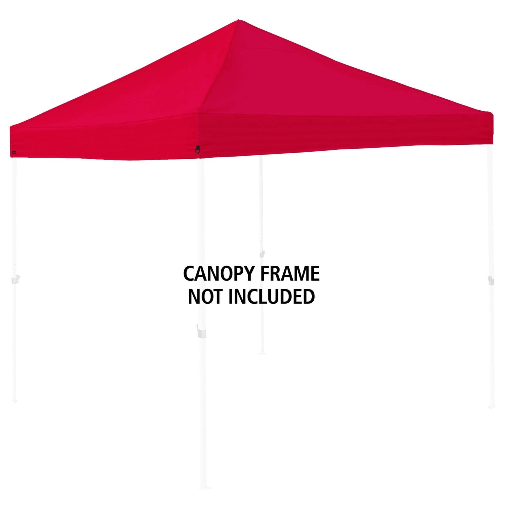 Plain 9x9 Red Canopy Top Logo Brands