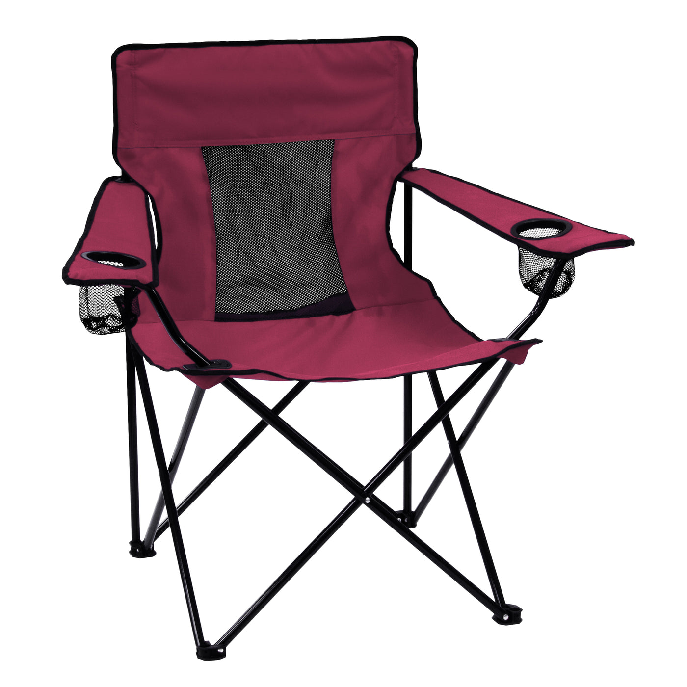 Plain Maroon Elite Chair - Logo Brands