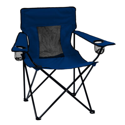 Plain Navy Elite Chair - Logo Brands