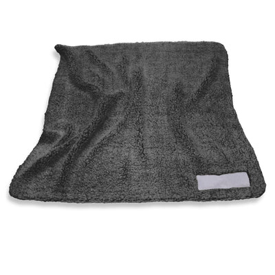 Plain Black Color Frosty Fleece - Logo Brands