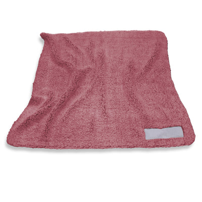 Plain Garnet Color Frosty Fleece - Logo Brands
