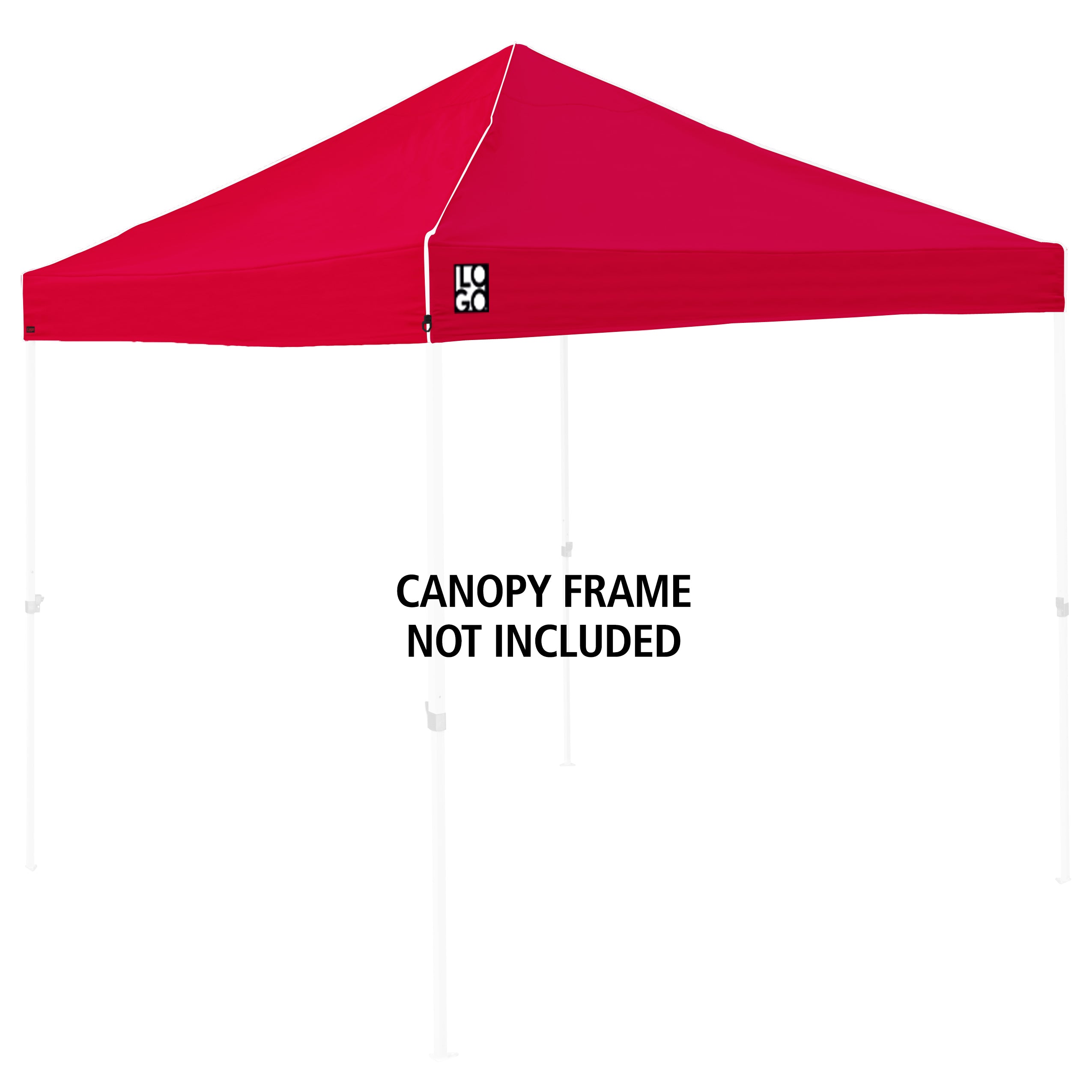 Plain 9x9 Red Canopy Top