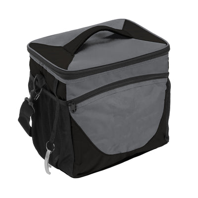 Plain Charcoal 24 Can Cooler - Logo Brands