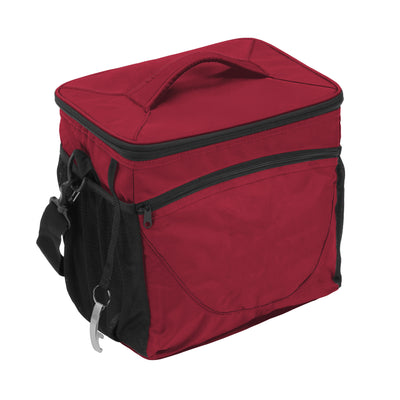 Plain Garnet 24 Can Cooler - Logo Brands