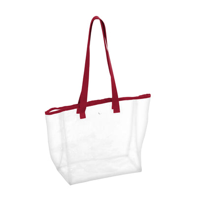 Plain Cardinal Stadium Clear Tote - Logo Brands