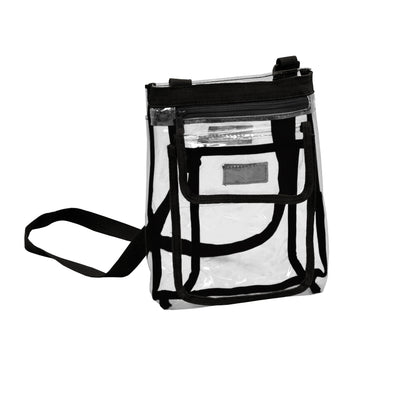 Plain Black Gameday Clear Crossbody - Logo Brands
