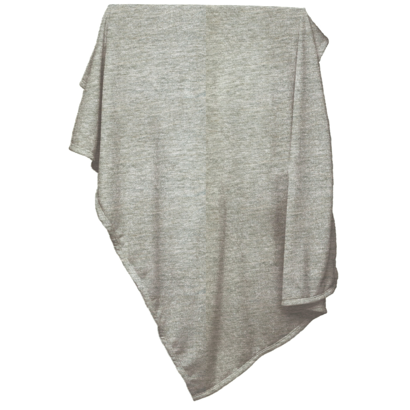 Plain Gray Sweatshirt Blanket - Logo Brands