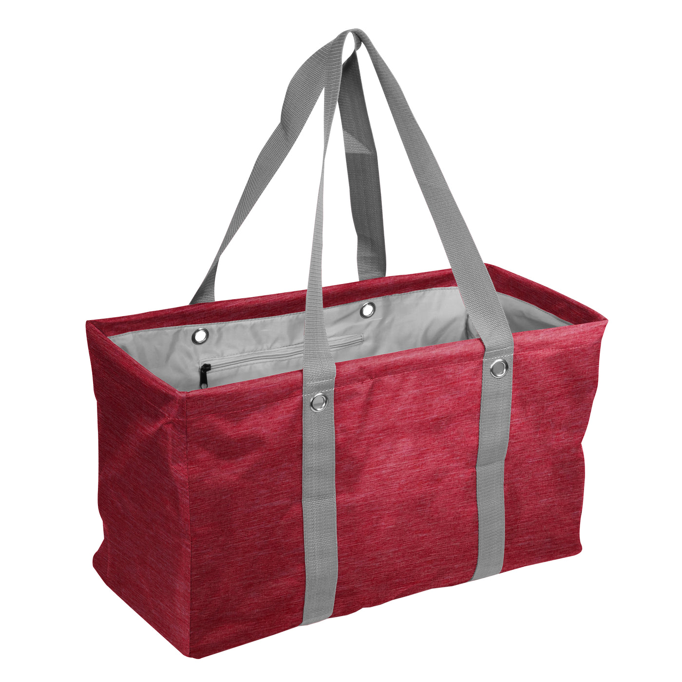 Plain Garnet Crosshatch Picnic Caddy - Logo Brands