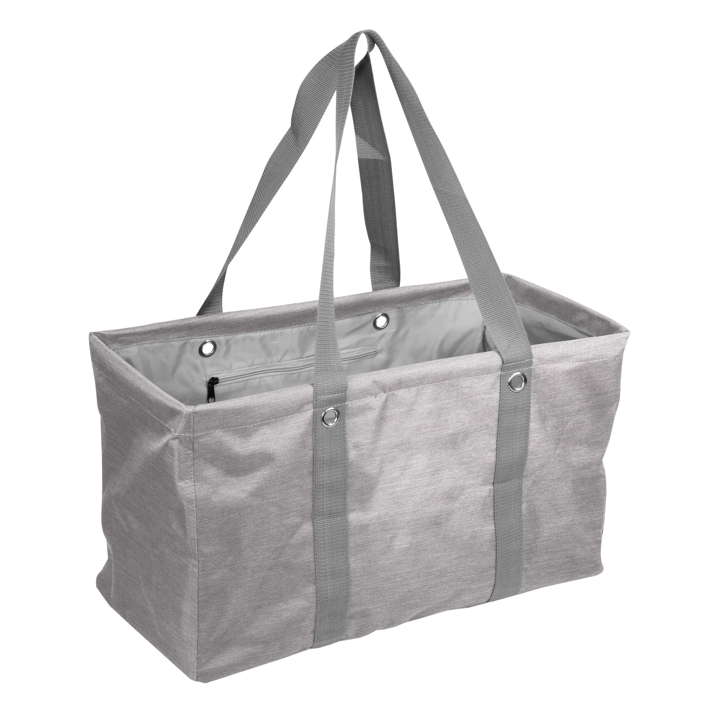 Plain Gray Crosshatch Picnic Caddy