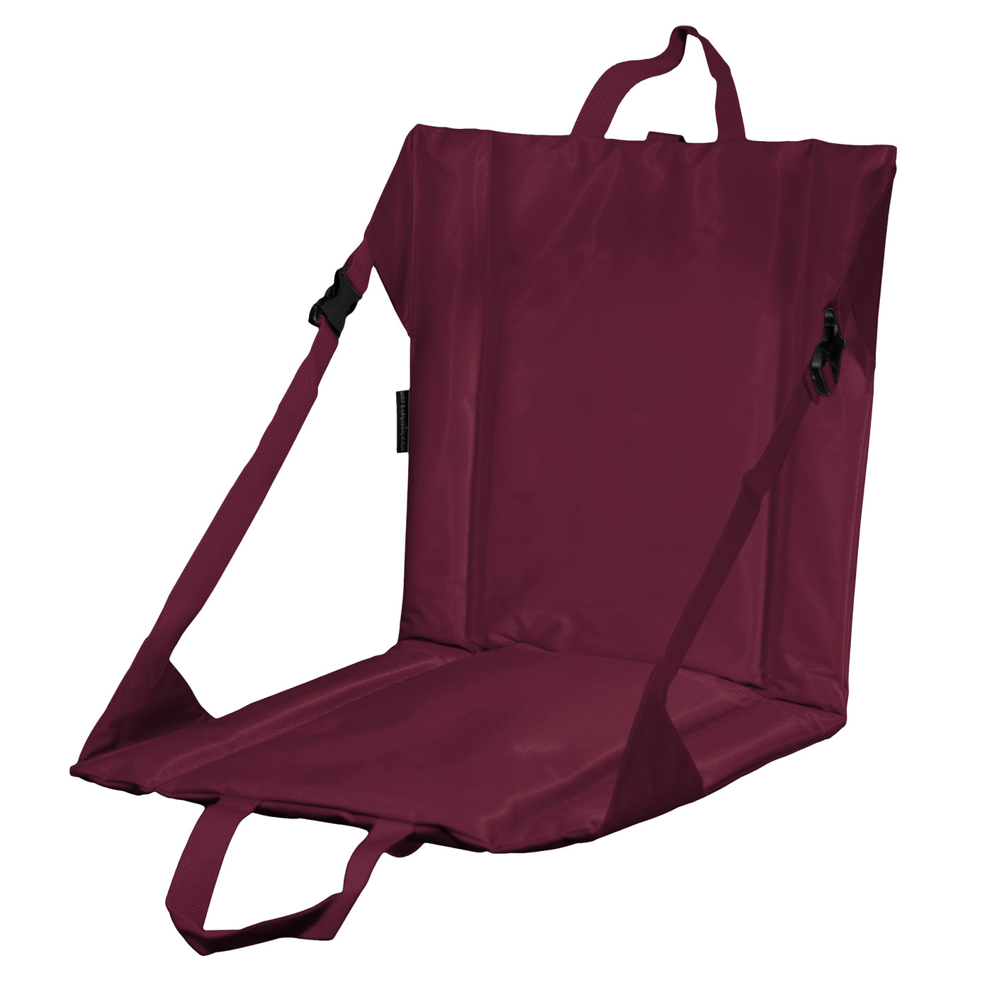 Plain Maroon Stadium Seat